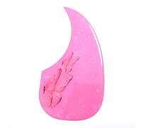 Acoustic Guitar Pickguard for Martin D45 2MM Thick Scratch Plate, Self-Adhesive Scratch Guard, Universal Fit for Gibson, Taylor, Martin, 38-41 Inch Guitars, 9 Vibrant Colors, 3D Design (SN09)