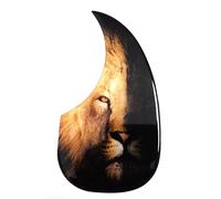 Acoustic Guitar Pickguard for Martin D45 2MM Thick Scratch Plate, Self-Adhesive Scratch Guard, Universal Fit for Gibson, Taylor, Martin, 38-41 Inch Guitars, 9 Vibrant Colors, 3D Design (SN07)