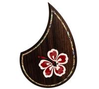 Acoustic Guitar Pickguard For Martin OM18V - Rosewood Scratch Plate with Abalone Inlay, Self-Adhesive 3M Backing, Choose from 18 Unique Patterns (#16)