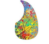 Acoustic Guitar Pickguard Guitar Pickguard Film Can Cover The Original Pickguard Guitar Panel Decorative Film(N)