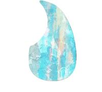 Acoustic Guitar Pickguard Guitar Pickguard Film Can Cover The Original Pickguard Guitar Panel Decorative Film(B)