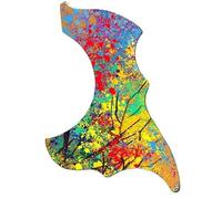 Acoustic Guitar Pickguard Guitar Pickguard Film Can Cover The Original Pickguard Guitar Panel Decorative Film(L)