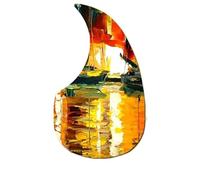 Acoustic Guitar Pickguard Guitar Pickguard Film Can Cover The Original Pickguard Guitar Panel Decorative Film(K)