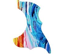 Acoustic Guitar Pickguard Guitar Pickguard Film Can Cover The Original Pickguard Guitar Panel Decorative Film(O)