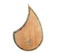Acoustic Guitar Pickguard Inlay Craftsmanship Wooden Guitar Professional Pickguard Accessories(Light)