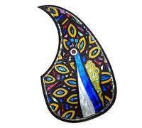 Acoustic Guitar Pickguard Instrument Acoustic Guitar Pickguard Solid Wood Perfect Beveled Edges(21)