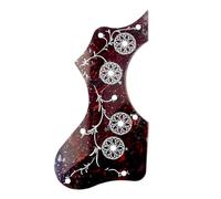 Acoustic Guitar Pickguard Left And Right Hand Acoustic Guitar Pickguard Self-adhesive Anti-Scratch Plate Pickguard(Left)