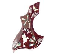 Acoustic Guitar Pickguard Left-handed Acoustic Guitar Pickguard Thickness 2mm Self Sticker Hummingbird Acoustic Guitar Pickguard