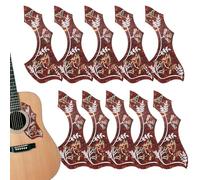 Acoustic Guitar Pickguard - PVC Guitar Fingerboard Guards,Anti-scratch Musical Instruments Accessories For Weddings, Birthdays, Anniversaries