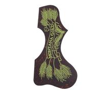Acoustic Guitar Pickguard Right Hand Self Adhesive Scratch Plate Premium PVC Material UV Printed Durable Protective Guard for Acoustic Guitars Replacement or Upgrade