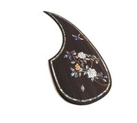 Acoustic Guitar Pickguard Rosewood Solid Wood Inlaid Inlaid Abalone Flower