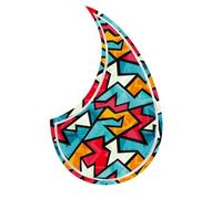 Acoustic Guitar Pickguard - Self-Adhesive 3D Scratch Plate Universal for 36-41 Inch Guitars, 2MM Thick Decorative Guard, Compatible For Gibson For Taylor For Martin Scratch Plate (Color Bloom)