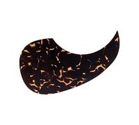 Acoustic Guitar Pickguard Self-adhesive Radius 66mm Pick Guard Sticker For 40" 41" Size Acoustic Guitar Pickguards (Color : 01)