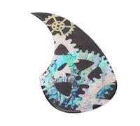 Acoustic Guitar Pickguard Self Adhesive Thin 2mm Crystal Celluloid Epoxide Resin Scratch Guard Plate Replacement, Protects Guitar From Scratches