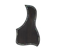 Acoustic Guitar Pickguard Soild Rosewood Pickguard With Shell Inlay Line For For Wood Classical Folk Acoustic Guitar