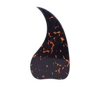 Acoustic Guitar Pickguard Upgraded Folk Guitar Pickguard 41-inch 40-inch Narrow Teardrop-shaped Strum Baffle(E)