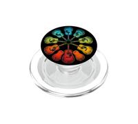 Acoustic Guitar Picks Love Music Design PopSockets PopGrip for MagSafe