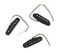 Acoustic Guitar Pickup, 3Pcs Easy To Install Good Fit Electric Guitar Pickup Fine Workmanship Metal Wood for Guitarist (Rosewood)