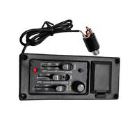 Acoustic Guitar Pickup Accessories Acoustic Guitar Pickup Classical/folk Three Section Bk Requires A Hole For Instrument Accessories(1)