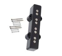 Acoustic Guitar Pickup Accessories Four String Electric Bass Acoustic Guitar Pickup Metal Open Back Single Coil Bk(Bridge)