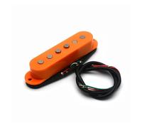 Acoustic Guitar Pickup Accessories Single Coil Double Layer Pickup Four Core Cable Acoustic Guitar Colored Accessories(Orange)