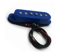 Acoustic Guitar Pickup Accessories Single Coil Double Layer Pickup Four Core Cable Acoustic Guitar Colored Accessories(Dark Blue)