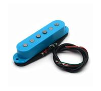 Acoustic Guitar Pickup Accessories Single Coil Double Layer Pickup Four Core Cable Acoustic Guitar Instrument Accessories(Blue)