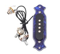 Acoustic Guitar Pickup Copper Coil Replacement, Captivate Audience Warm Tone Daily Practice Folk Music (GMB334 Blue Color)