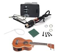 Acoustic Guitar Pickup - Instrument Tuner Tool,Instrument Sound Pickup | For Guitar Ukulele Violin Travel Home Show Bass Practice Performance