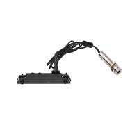 acoustic guitar pickup kit Portable Guitar Pickup Dual Coil Magnetic Induction And Microphone Folk Guitar Pickup