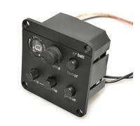 Acoustic Guitar Pickup Kits 4 Band Acoustic Guitar Pickup Preamp EQ Tuner Piezo Mic Beat For Various Musical Instruments(ISYS)