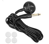 Acoustic Guitar Pickup, Piezo Contact Microphone Transducer for Acoustic Guitar, Ukulele, Violin, Mandolin, Banjo, Cello, Kalimba, Harp etc.