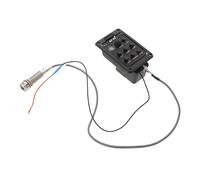 Acoustic Guitar Pickup System with 3-band Eq Preamp and Built-in Tuner