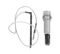 Acoustic Guitar Pickup, Under Saddle Piezo Pickup Stick with 6.35mm Endpin Output Jack Passive Piezo Cable Under Saddle Pickup Stick