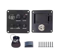 Acoustic Guitar Pickup With Tuner Guitar Pickup ISYS+ Equalizers Preamp Systems Adjustable Sound Folk Guitar Pickup Easy To Use Acoustic Guitar Pickup ISYS+ EQ Preamp Systems