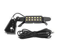 Acoustic Guitar Pickup with Volume Control | Clip - On Transducer for Steel String Guitars | No - Drill Soundhole Pickup/Preamp | 2.5m Cable Included