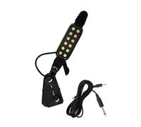Acoustic Guitar Pickups 12 Hole Soundhole Transducer Amplifier with 10 foot 1/4 inch Cable for Acoustic Classical Guitar