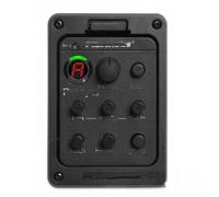Acoustic Guitar Pickups 301 201 4 Band Acoustic Guitar Pickup with Tuner Microphone Hybrid Preamp EQ Tuner(3)