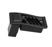 Acoustic Guitar Pickups 4 Band Acoutic Guitar EQ Piezo Pickup Pre-Amp Unit Acoustic Guitar Pickup Preamp Amplifier Equalizer Tuner