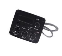 Acoustic Guitar Pickups B Band T35 Acoustic Guitar Pre Pickup 3 Band EQ Semitone Display Built in Ceramic Piezo Tuner