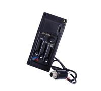 Acoustic Guitar Pickups Preamplifier Three band Pickup Set Acoustic Guitar Piezo EQ 505R Lightweight and Portable Music Element