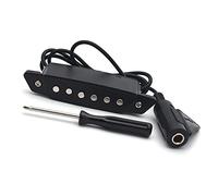 Acoustic Guitar Pickups Six-string Guitar Pickup Free Hole 40 Inch Acoustic Guitar Pickup Matte Black Sound Hole Pickup