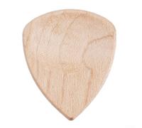 Acoustic Guitar Plectrum Crafted from Premium Wood Materials with Heart Shape for Expressive Playing (Maple)