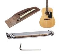 Acoustic Guitar Risers Saddles Replacement Metal Adjustable Height Bridge Saddles Acoustic Folk Guitar Accessories