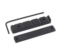 Acoustic Guitar Saddle - Bass Upper Saddle with 1.5 mm Key Bridge Saddle | For Musical Instruments Ukulele and Banjo, for Players, Repair, Replacement and for