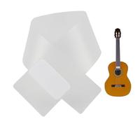 Acoustic Guitar Scratch Plate | Transparent Dust Guards for Guitar - Scratch Plate Music Accessories, Fretboard Protector for Enhanced Durability and Maintenance