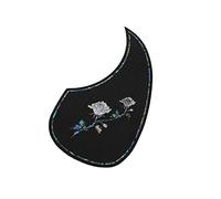 Acoustic Guitar Scratchplate Professional Guitar Solid Wood Pick Guard Plate Self-adhesive For 40-43 Inch Guitar Acoustic Guitar Pickguard (Color : 02)