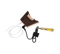 Acoustic Guitar Sound Pickup Piezo Mic Dual Pickup Modes Supports Volume Tone Adjusting For 36-42 Inch Folk Guitars
