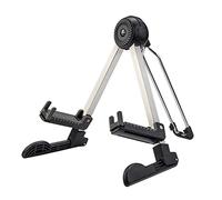 Acoustic Guitar Stand Lightweight A-Frame Folding Instrument Stand For Bass Violins Ukulele Banjo Floor Holder Lightweight Adjustable