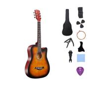 Acoustic Guitar Starter Acoustic Guitar with Accessories Kit Completo Instrument for Students, Lessons, color to 8